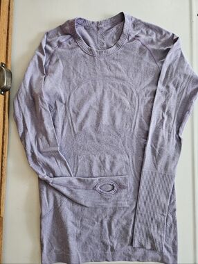 Lululemon Purple Swiftly Speed Long Sleeve
